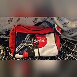 Coca-Cola Red and White Shoulder Bag